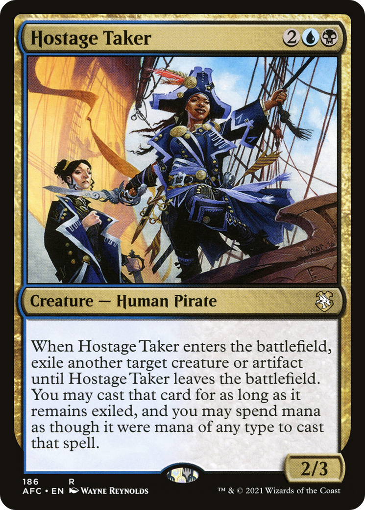 Hostage Taker (AFC-186) [Forgotten Realms Commander]