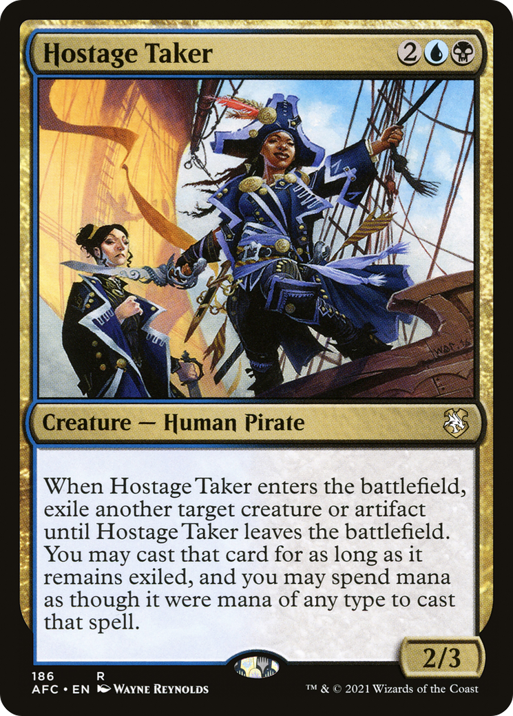 Hostage Taker (AFC-186) [Forgotten Realms Commander]