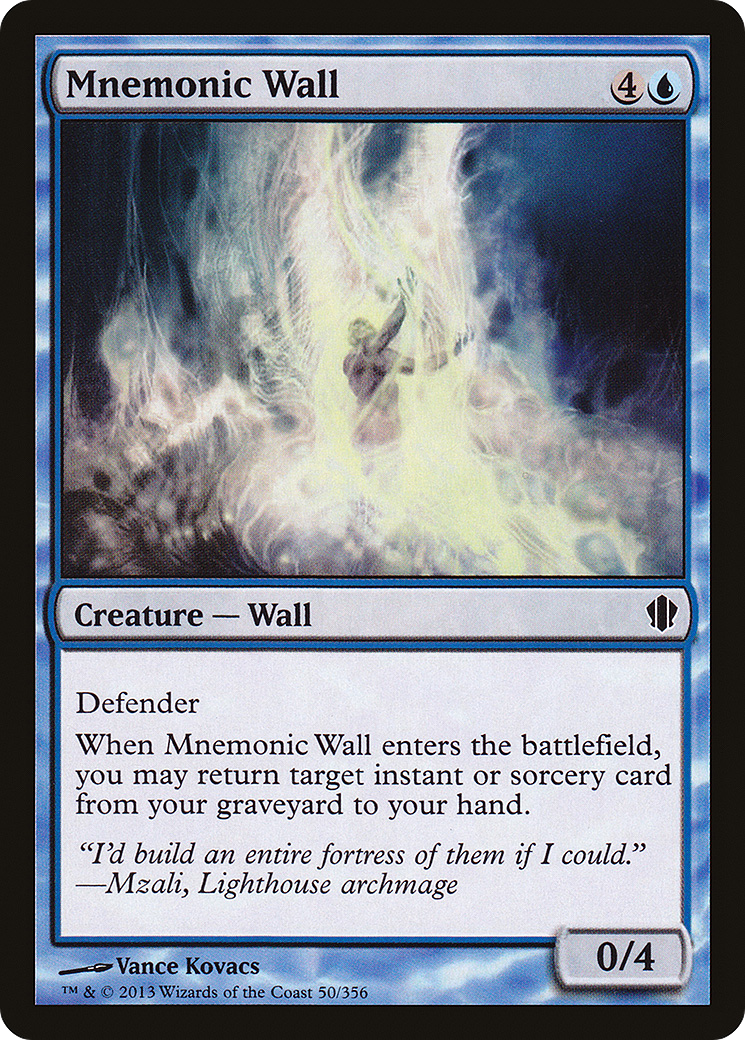 Mnemonic Wall (C13-050) [Commander 2013]