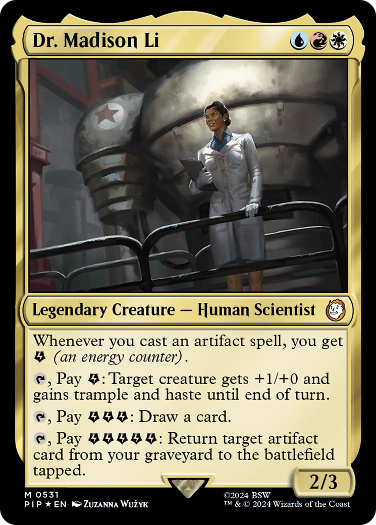 Dr. Madison Li (PIP-531) [Fallout] Foil