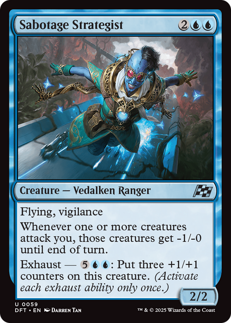 Sabotage Strategist (DFT-059) [Aetherdrift]