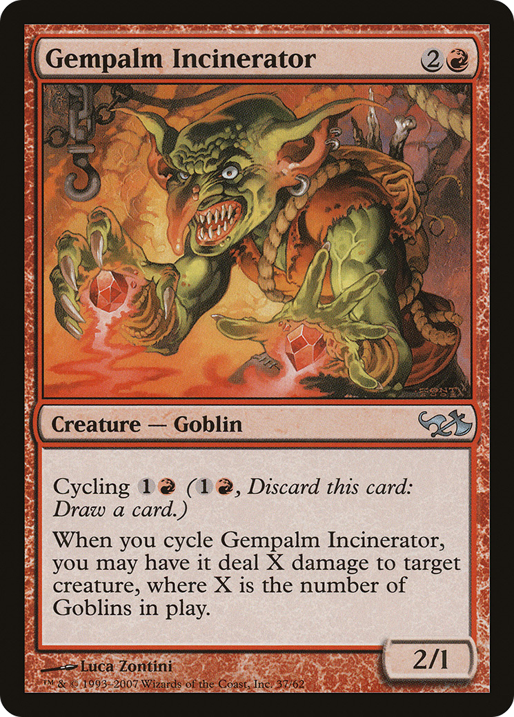 Gempalm Incinerator (EVG-037) [Duel Decks: Elves vs. Goblins]