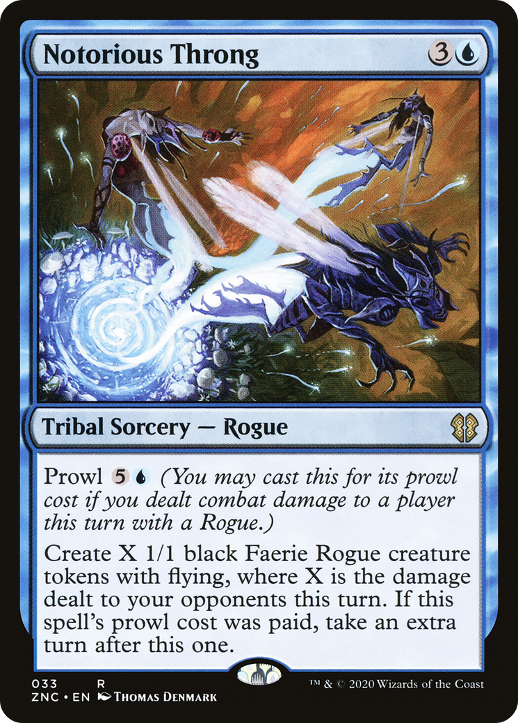 Notorious Throng (ZNC-033) [Zendikar Rising Commander]
