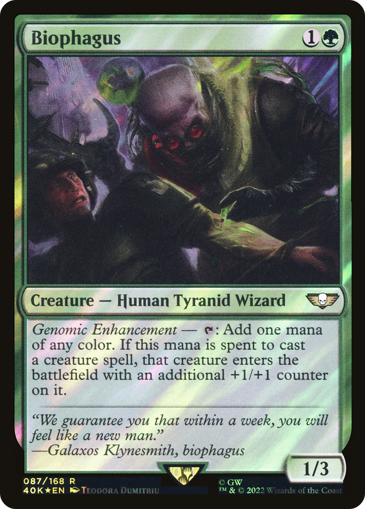 Biophagus (40K-87★) [Warhammer 40,000 Commander] Foil