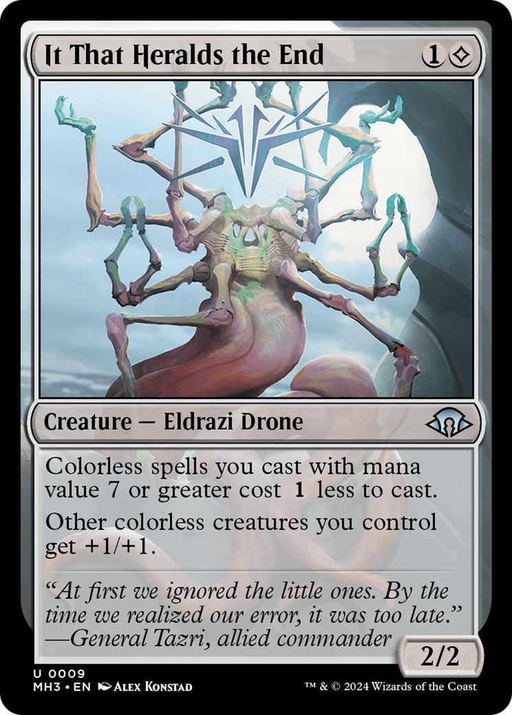 It That Heralds the End (MH3-009) [Modern Horizons 3] Foil