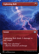 Lightning Bolt (Borderless) (2X2-361) [Double Masters 2022]