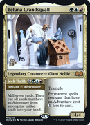 Beluna Grandsquall // Seek Thrills (PRE-220S) [Wilds of Eldraine Promos] Foil