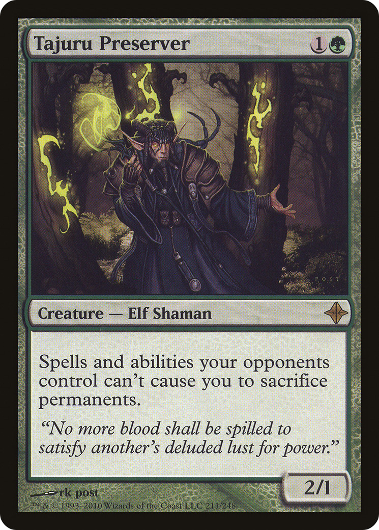 Tajuru Preserver (ROE-211) [Rise of the Eldrazi]