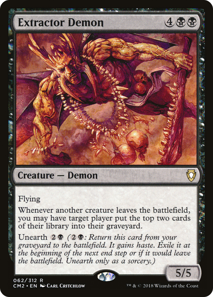 Extractor Demon (CM2-062) [Commander Anthology Volume II]