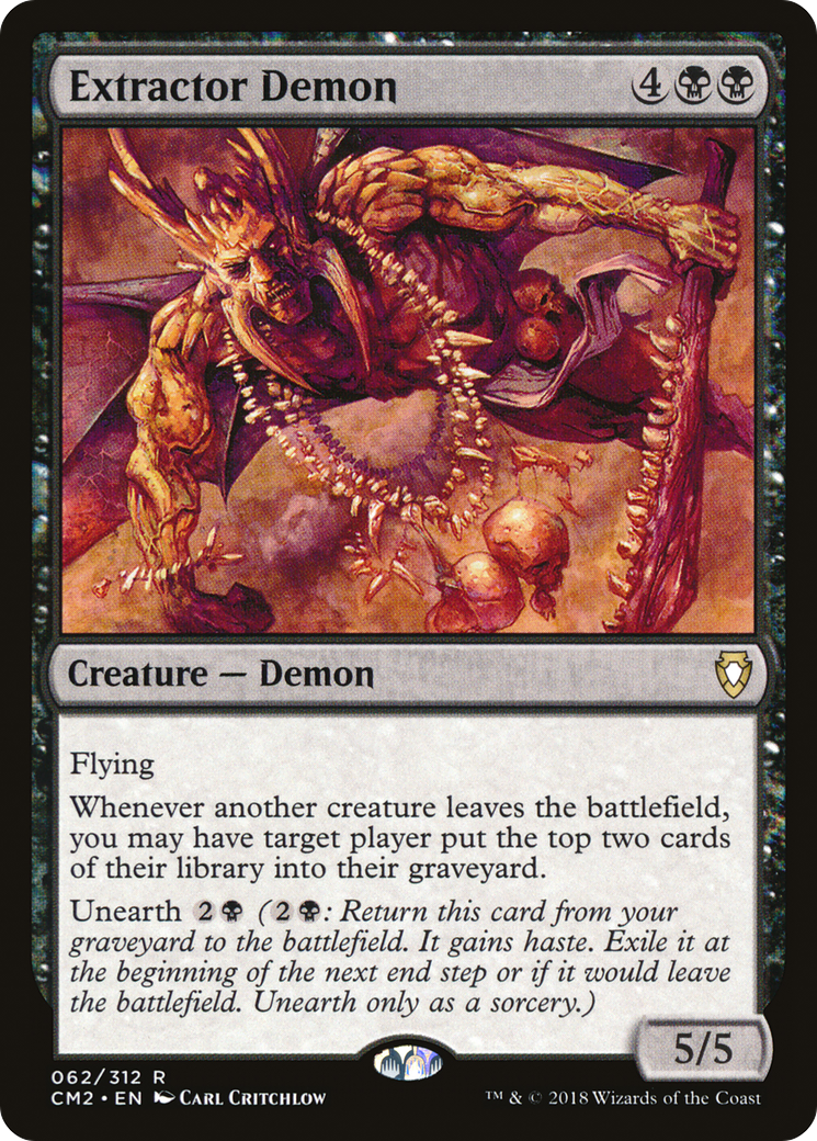 Extractor Demon (CM2-062) [Commander Anthology Volume II]