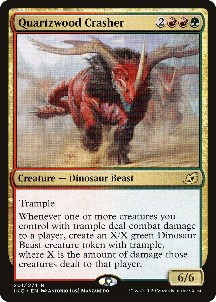 Quartzwood Crasher (IKO-201) [Ikoria: Lair of Behemoths]