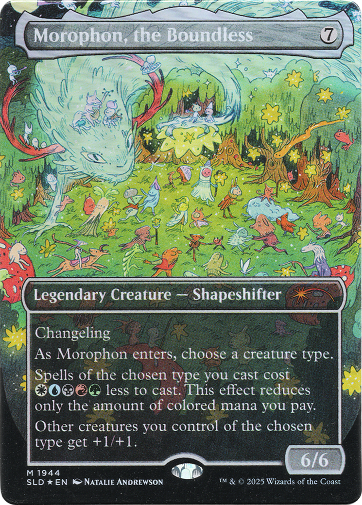Morophon, the Boundless (SLD-1944) [Secret Lair Drop] (Borderless) Foil