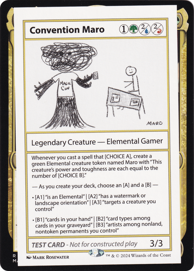 Convention Maro (CMB1-002) [MagicFest 2024]