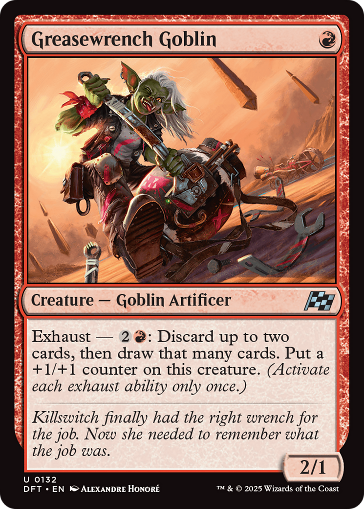 Greasewrench Goblin (DFT-132) [Aetherdrift]