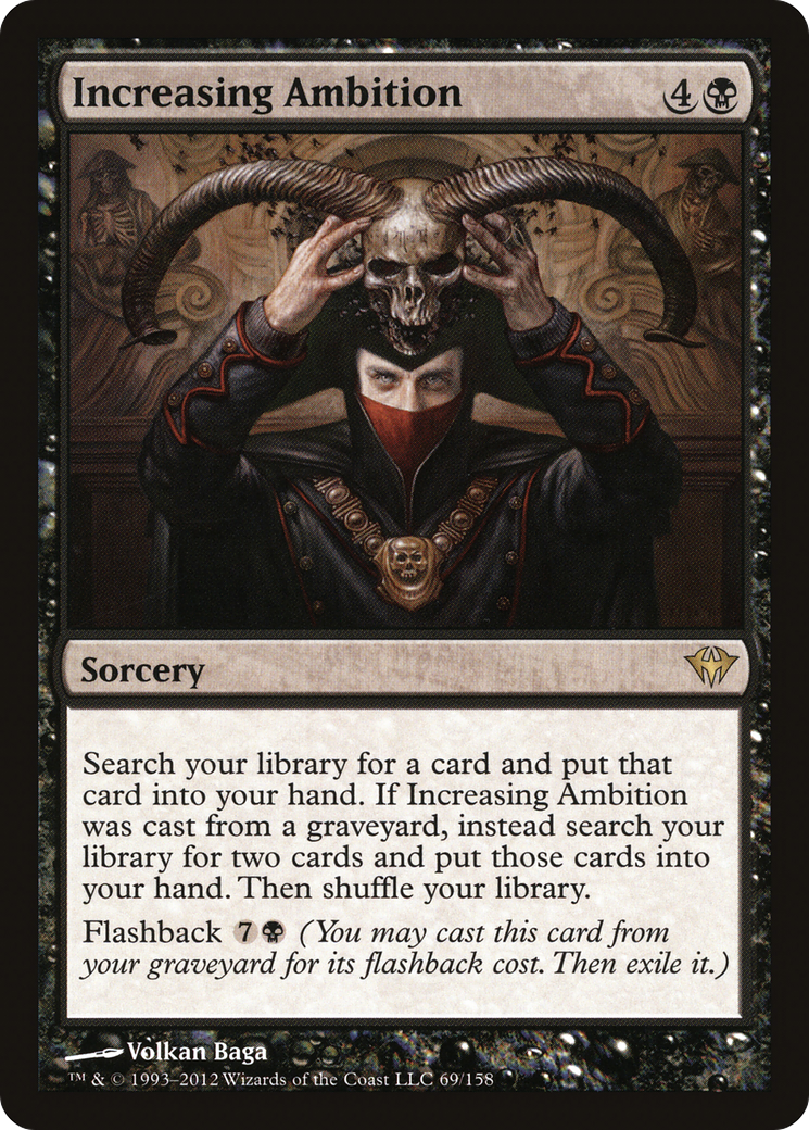 Increasing Ambition (DKA-069) [Dark Ascension] Foil