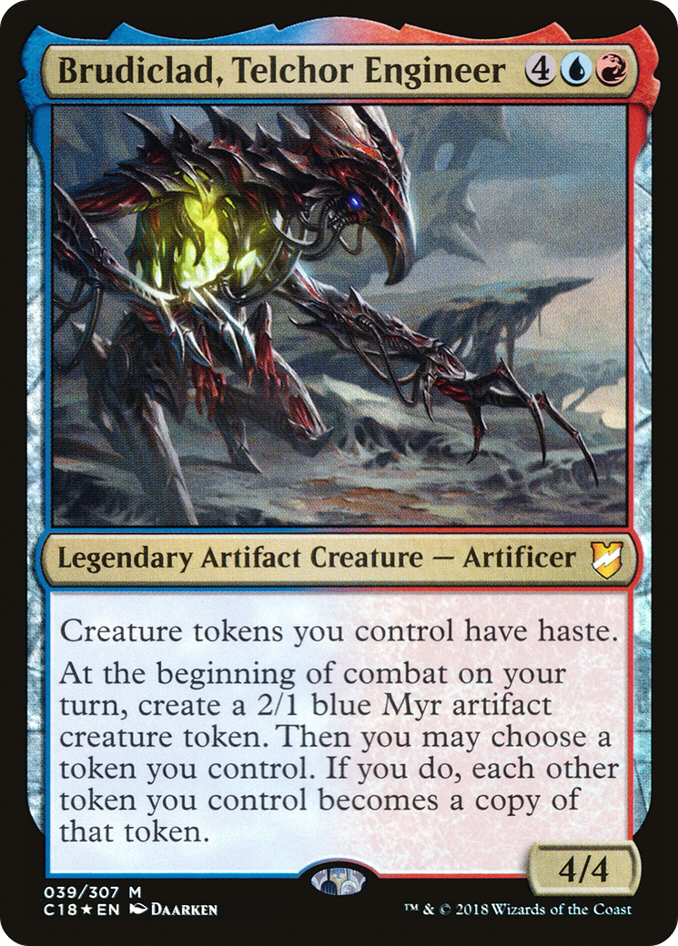 Brudiclad, Telchor Engineer (C18-039) [Commander 2018] Foil