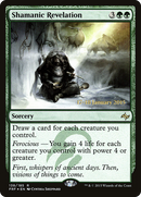 Shamanic Revelation (PRE-138S) [Fate Reforged Promos] Foil