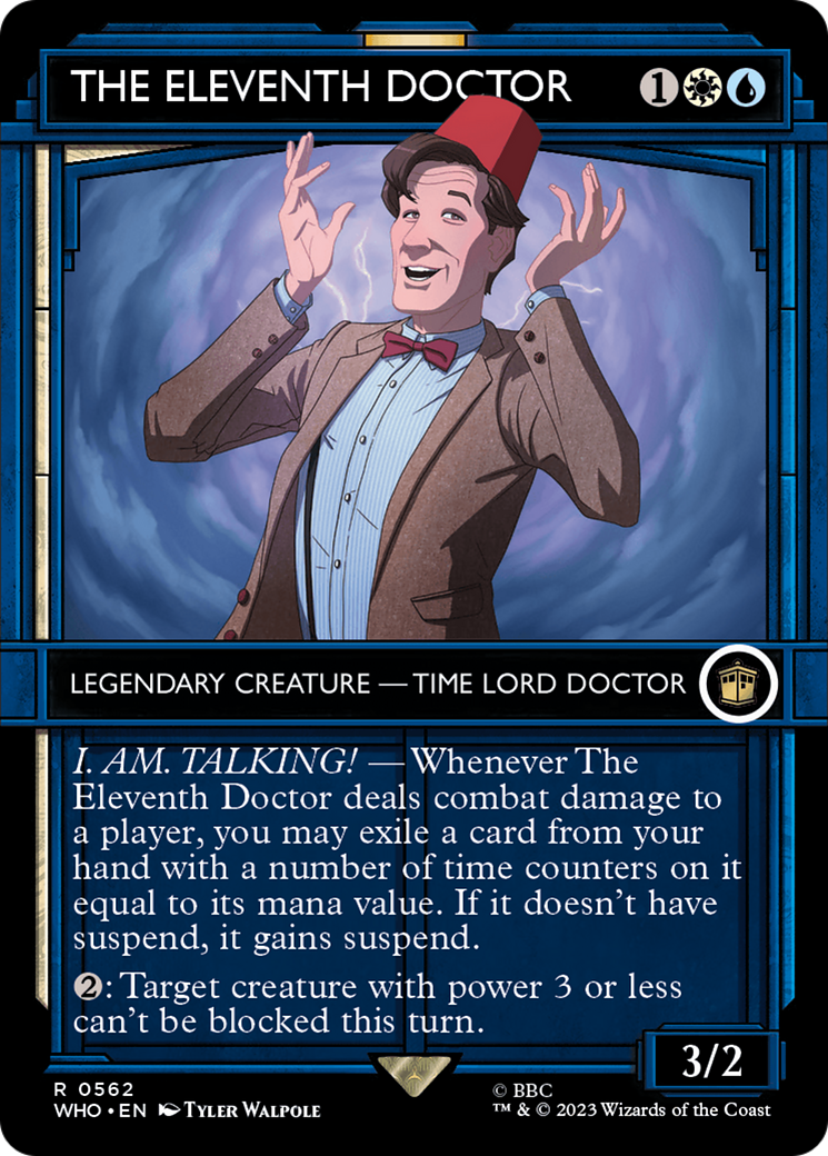 The Eleventh Doctor (WHO-562) [Doctor Who]: (Showcase) (Borderless)
