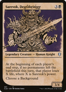 Sarevok, Deathbringer (CLB-391) [Commander Legends: Battle for Baldur's Gate]: (Showcase) Foil