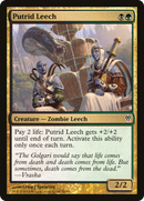 Putrid Leech (DDM-051) [Duel Decks: Jace vs. Vraska]