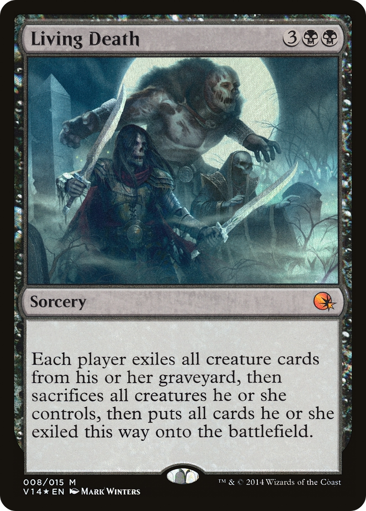 Living Death (V14-008) [From the Vault: Annihilation] Foil