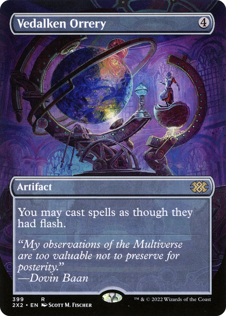 Vedalken Orrery (Borderless) (2X2-399) [Double Masters 2022]