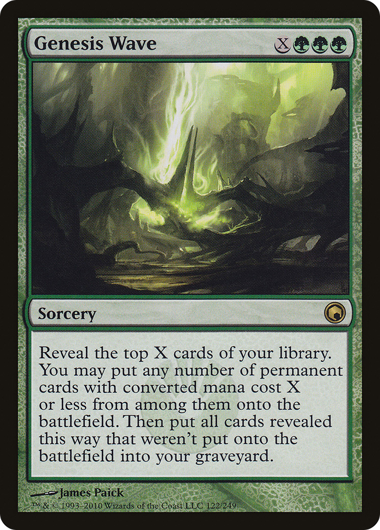 Genesis Wave (SOM-122) [Scars of Mirrodin]