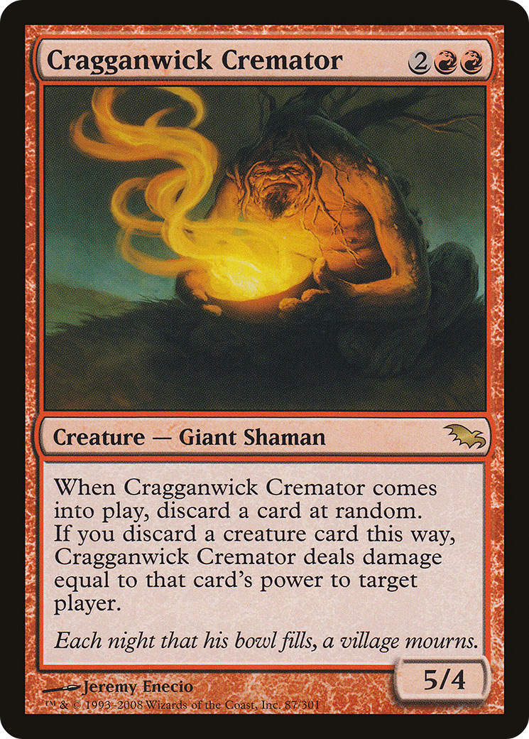 Cragganwick Cremator (SHM-087) [Shadowmoor] Foil