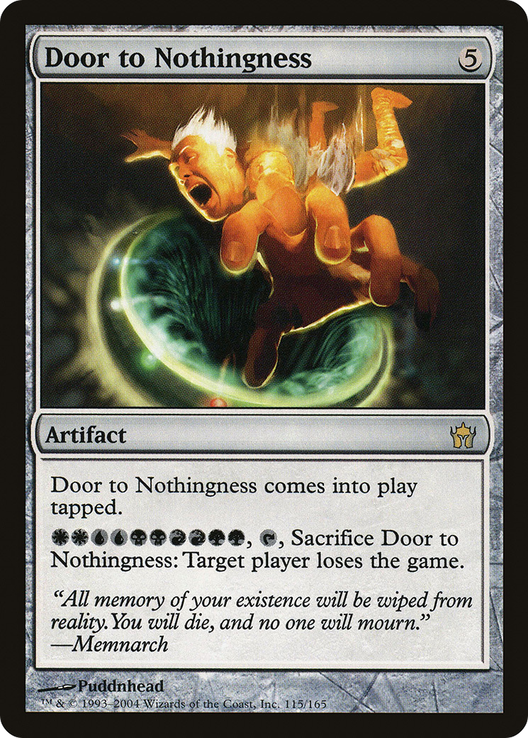 Door to Nothingness (5DN-115) [Fifth Dawn]