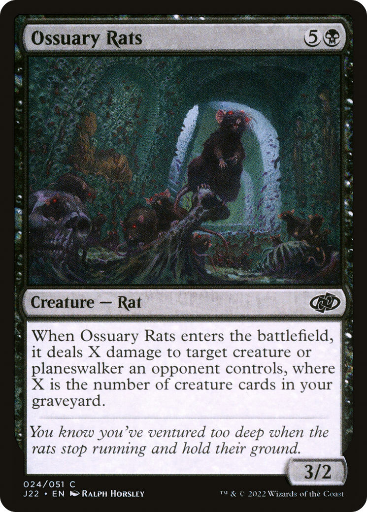 Ossuary Rats (J22-024) [Jumpstart 2022]