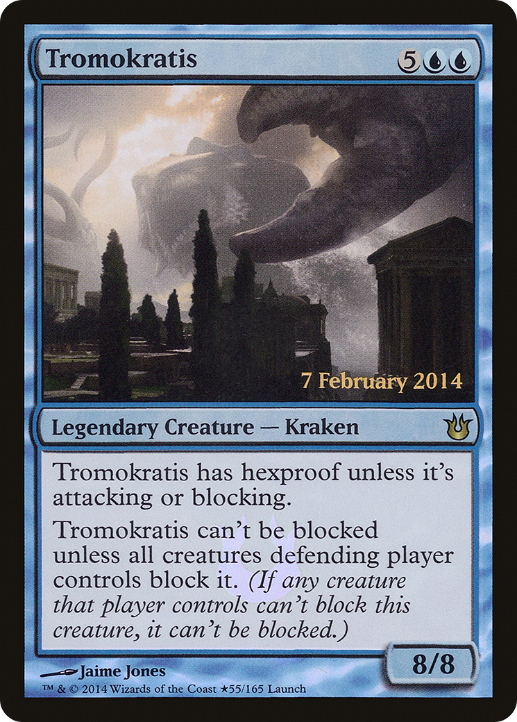 Tromokratis (LARP-55★) [Born of the Gods Promos] Foil