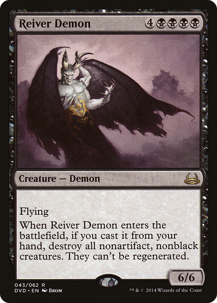 Reiver Demon (DD3-043) [Duel Decks Anthology: Divine vs. Demonic]
