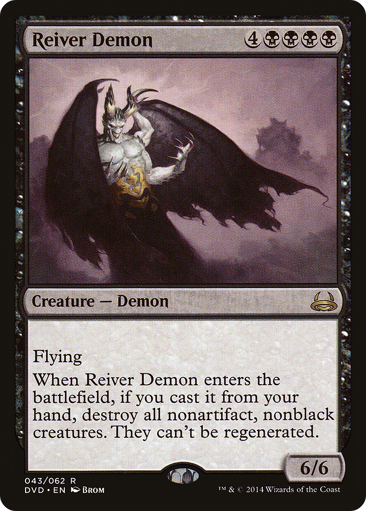 Reiver Demon (DD3-043) [Duel Decks Anthology: Divine vs. Demonic]