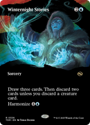 Winternight Stories (TDM-336) [Tarkir: Dragonstorm]: (Showcase) (Borderless) Foil