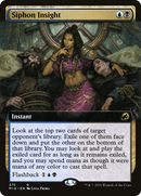 Siphon Insight (MID-375) [Innistrad: Midnight Hunt]: (Extended Art) Foil