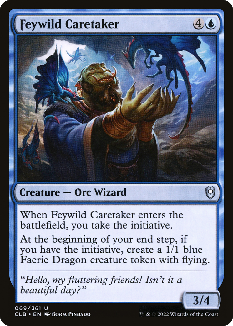 Feywild Caretaker (CLB-069) [Commander Legends: Battle for Baldur's Gate]