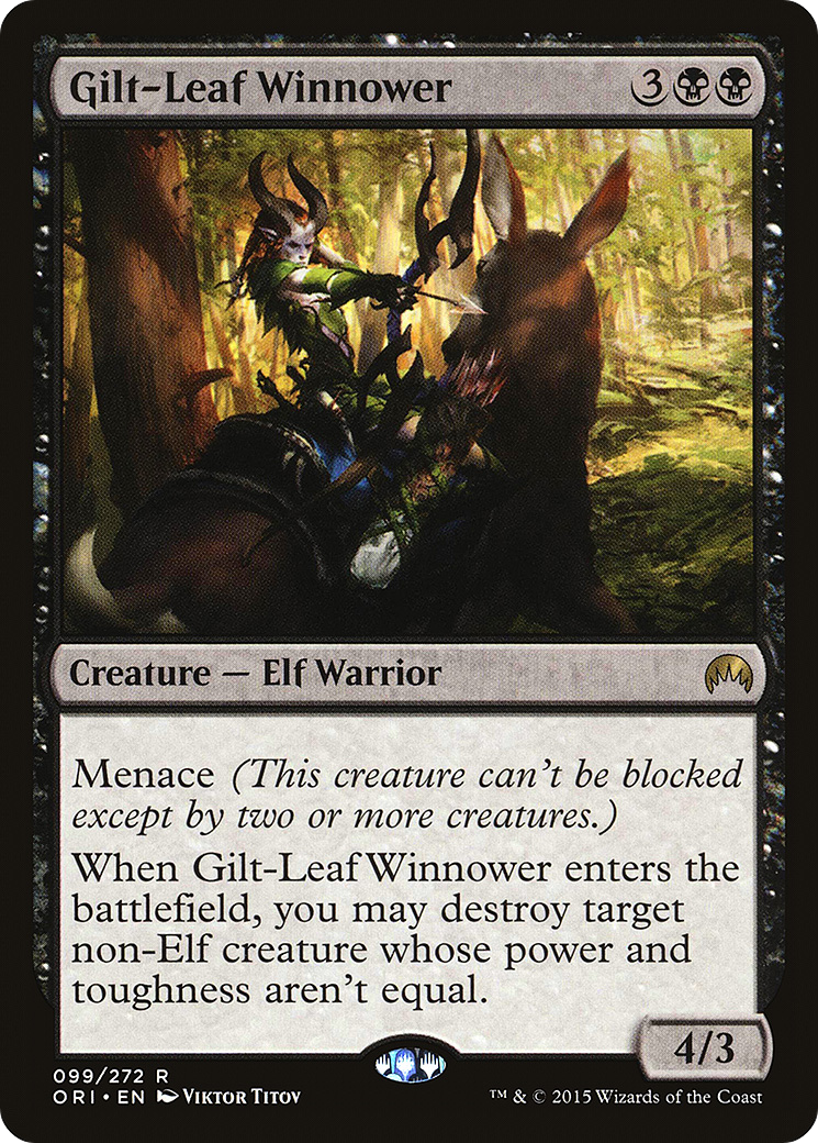 Gilt-Leaf Winnower (ORI-099) [Magic Origins] Foil