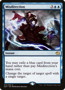 Misdirection (DDT-015) [Duel Decks: Merfolk vs. Goblins]