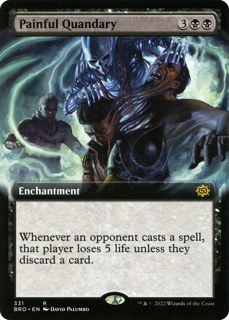 Painful Quandary (Extended Art) (BRO-331) [The Brothers' War]