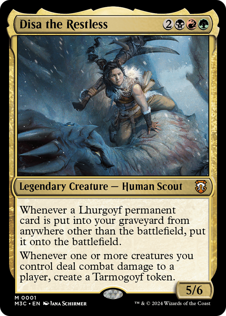 Disa the Restless (M3C-001) [Modern Horizons 3 Commander] Foil
