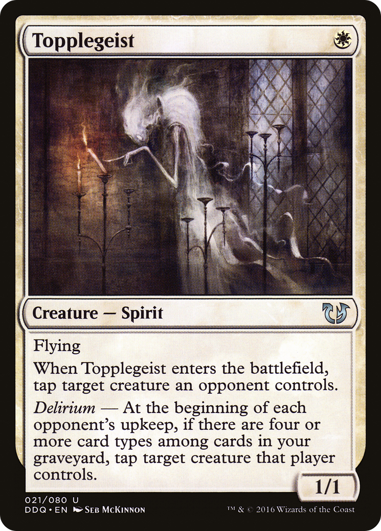 Topplegeist (DDQ-021) [Duel Decks: Blessed vs. Cursed]