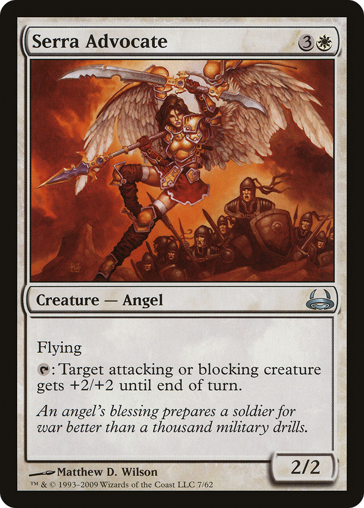 Serra Advocate (DDC-007) [Duel Decks: Divine vs. Demonic]