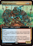 Rapid Augmenter (BLC-070) [Bloomburrow Commander]: (Extended Art) Foil
