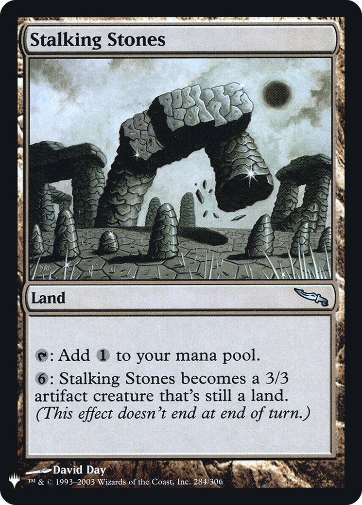 Stalking Stones (LIST-MRD-284) [The List] Foil