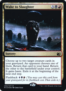 Wake to Slaughter (PRE-250S) [Innistrad: Midnight Hunt Promos] Foil