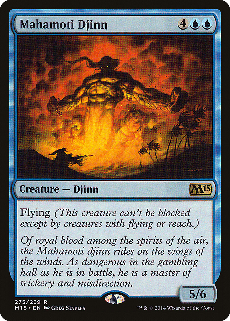 Mahamoti Djinn (M15-275) [Magic 2015]