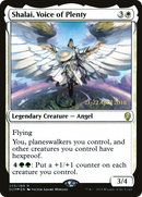 Shalai, Voice of Plenty (PRE-35S) [Dominaria Promos] Foil