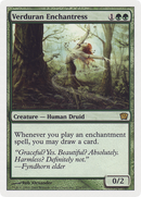 Verduran Enchantress (9ED-279) [9th Edition]