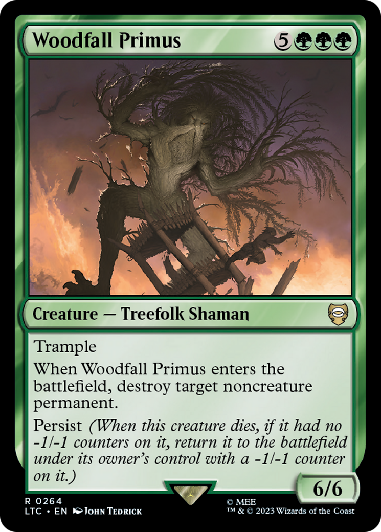 Woodfall Primus (LTC-264) [Tales of Middle-earth Commander]