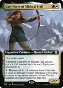 Catti-brie of Mithral Hall (Extended Art) (AFC-313) [Forgotten Realms Commander]
